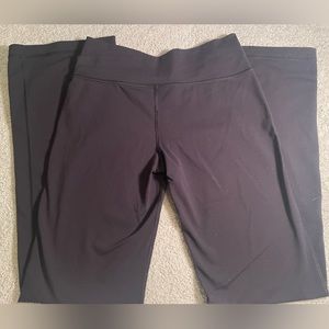 Lululemon crossover flare leggings.